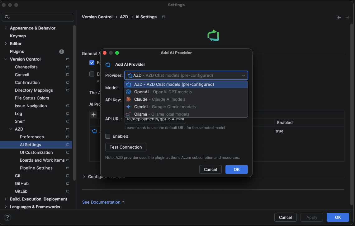 AI Provider Settings AI Provider Settings
